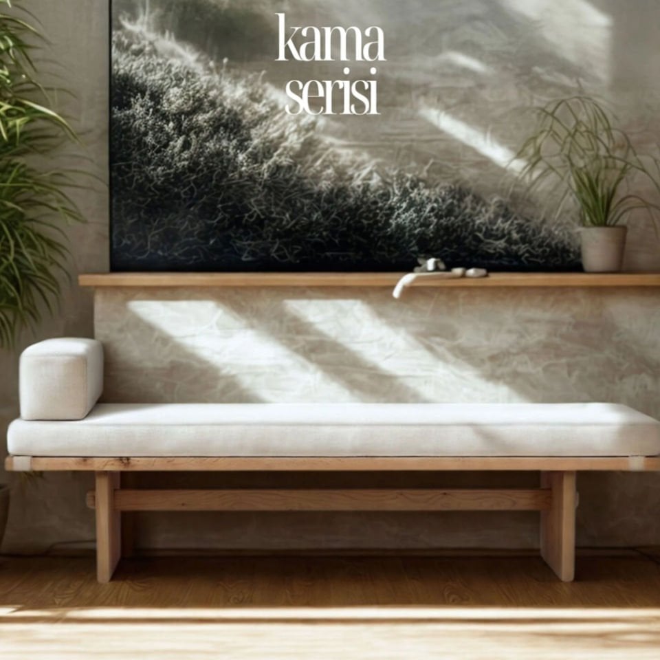 Meşe Daybed – KAMA Serisi Raw