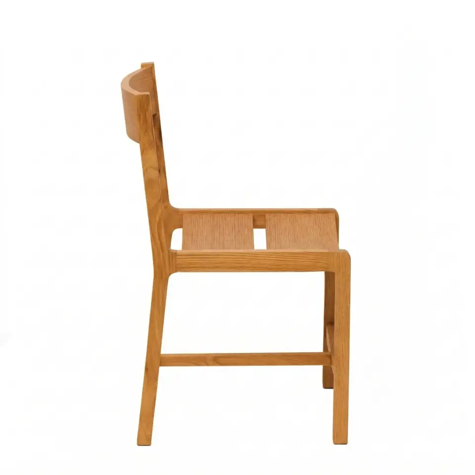 Masif Ahşap Sandalye - BENT Serisi Honey