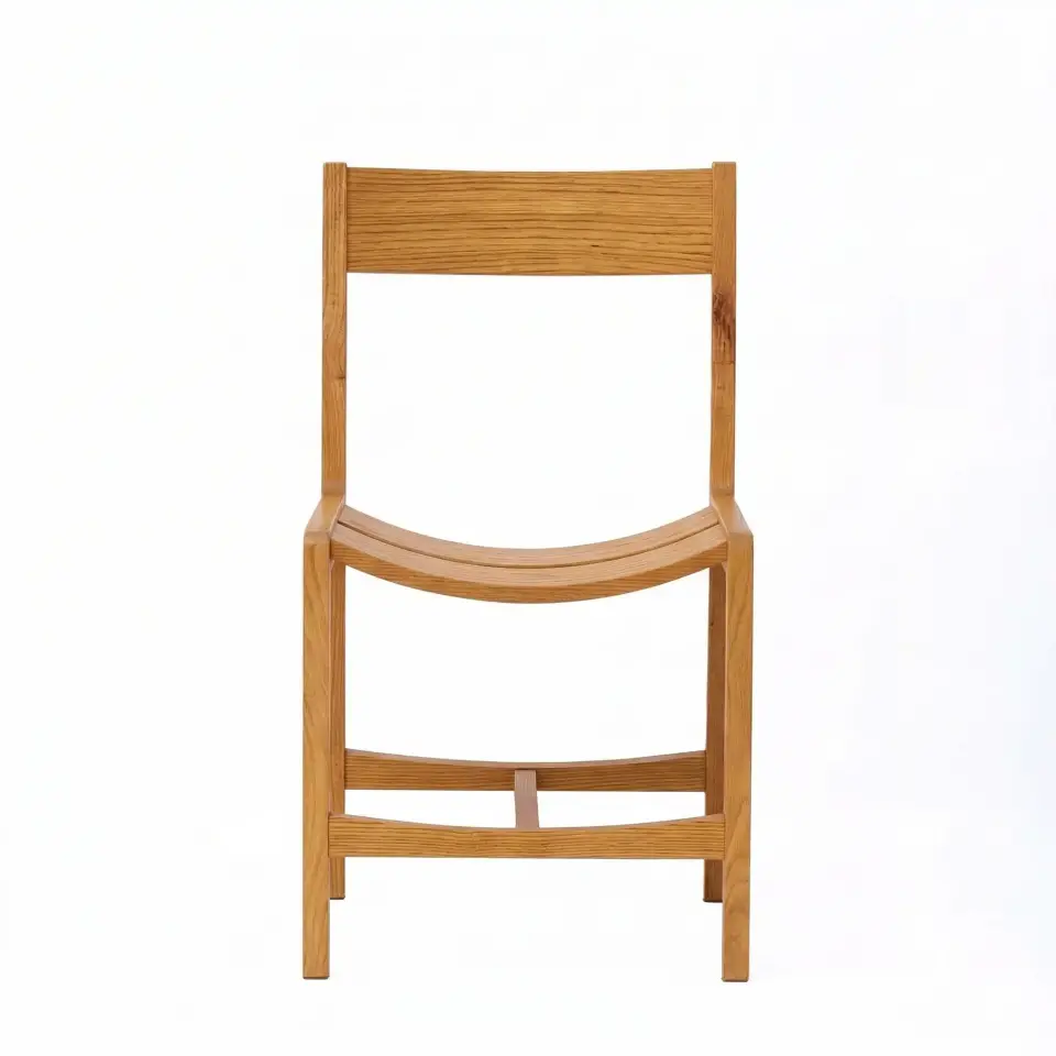 Masif Ahşap Sandalye - BENT Serisi Honey