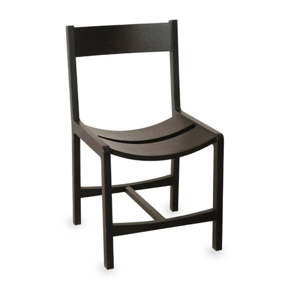 Masif Ahşap Sandalye - BENT Serisi Black