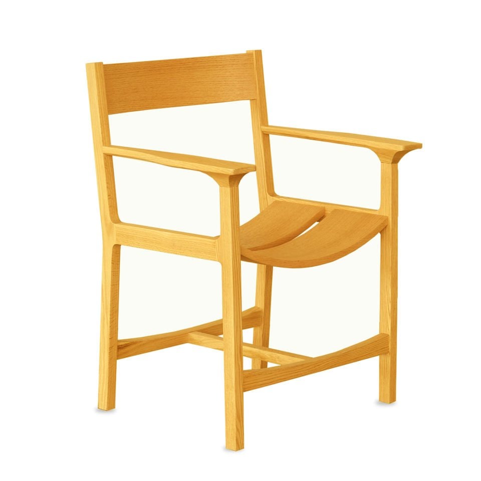 Masif Ahşap Sandalye 1 - BENT Serisi Honey