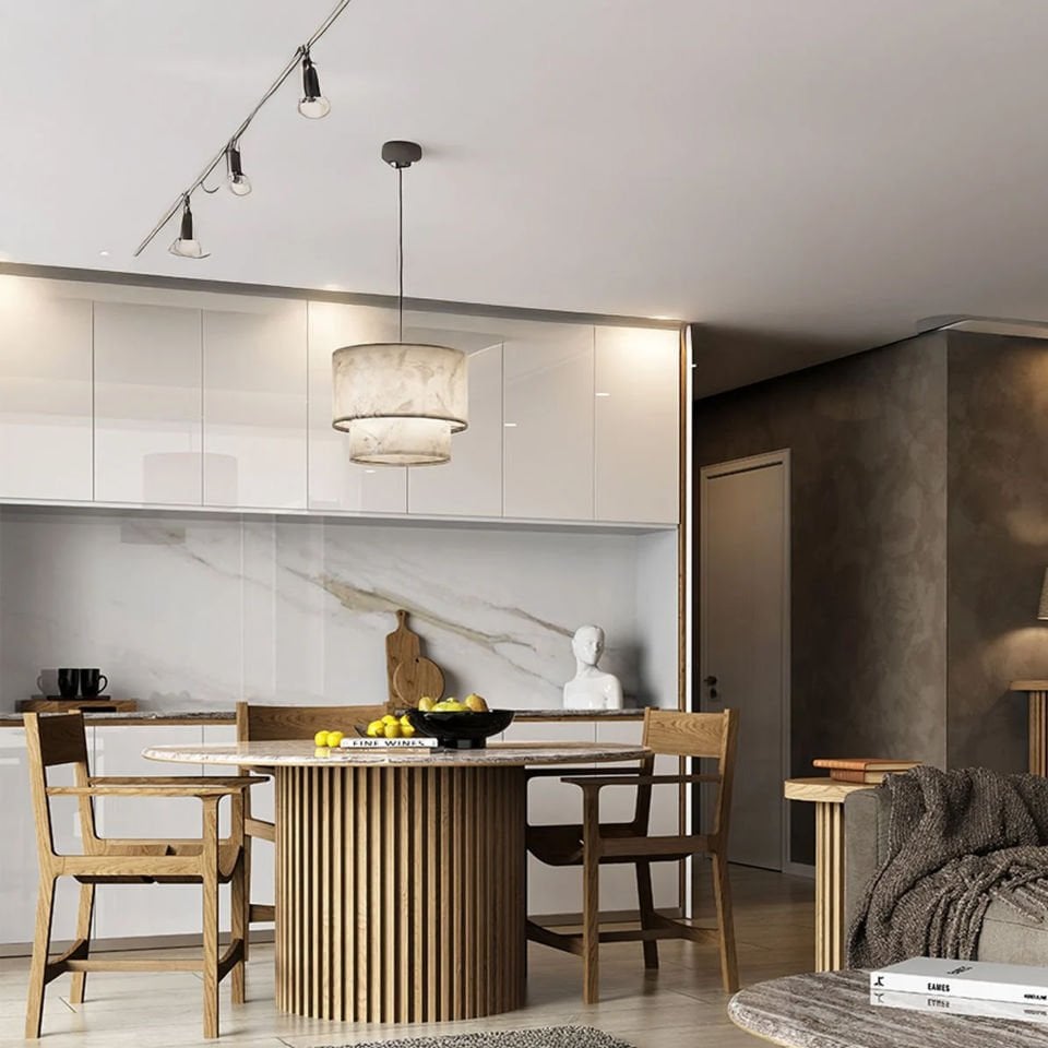 Masif Ahşap Kolçaklı Sandalye - BENT Serisi Raw