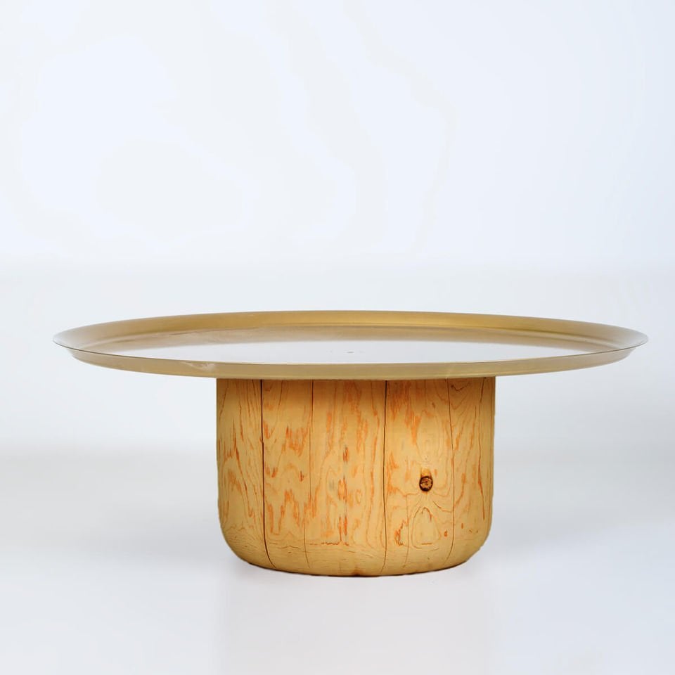 Sedir Orta Sehpa, Gold -SOFRA Serisi Honey