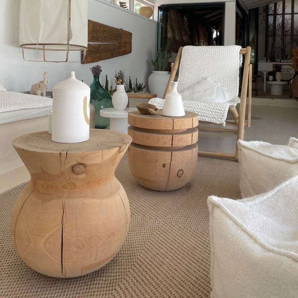 Ahşap Tabure – ORIENT Serisi Raw