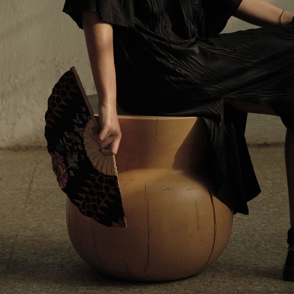 Ahşap Tabure – ORIENT Serisi Raw