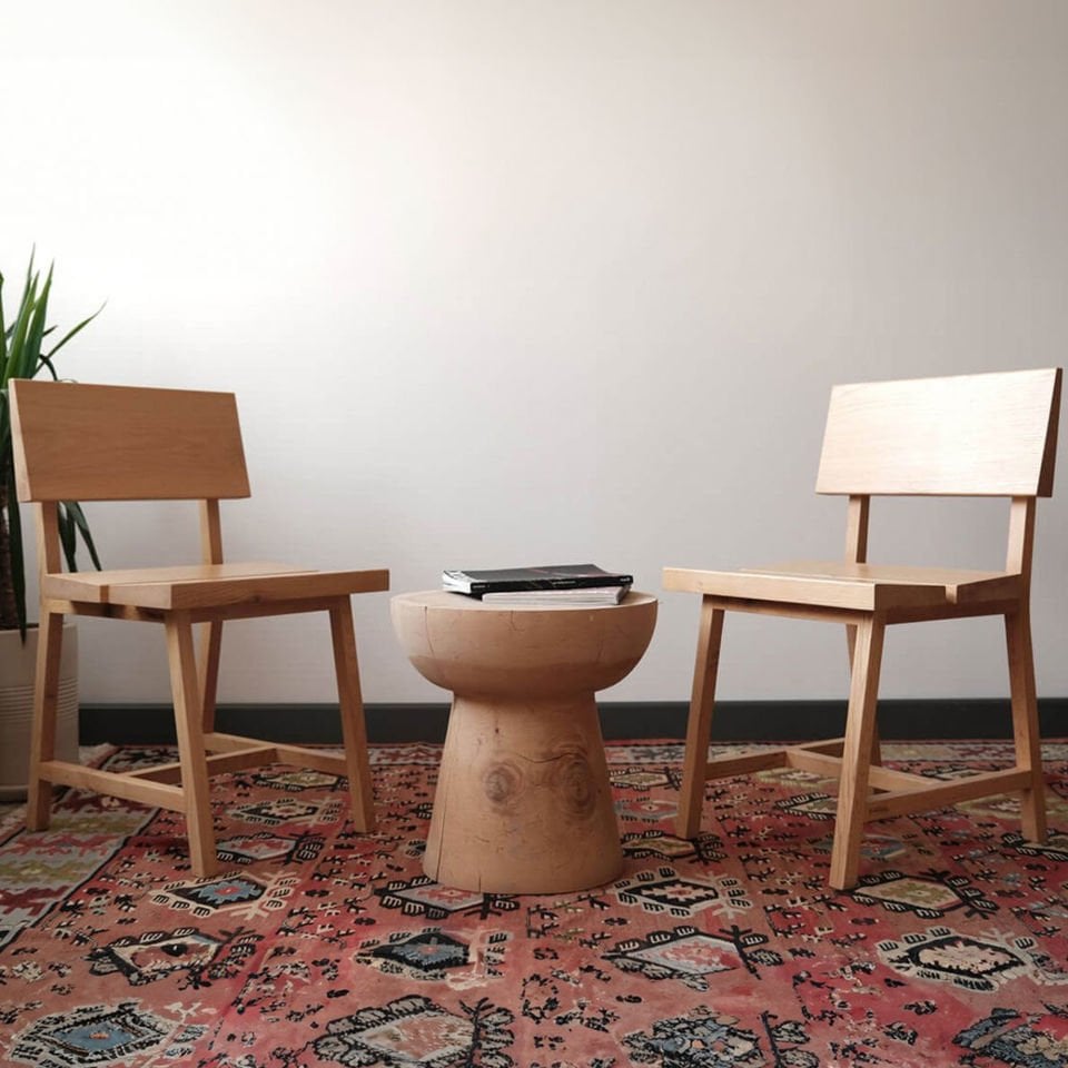 Ahşap Tabure – BUKA Raw