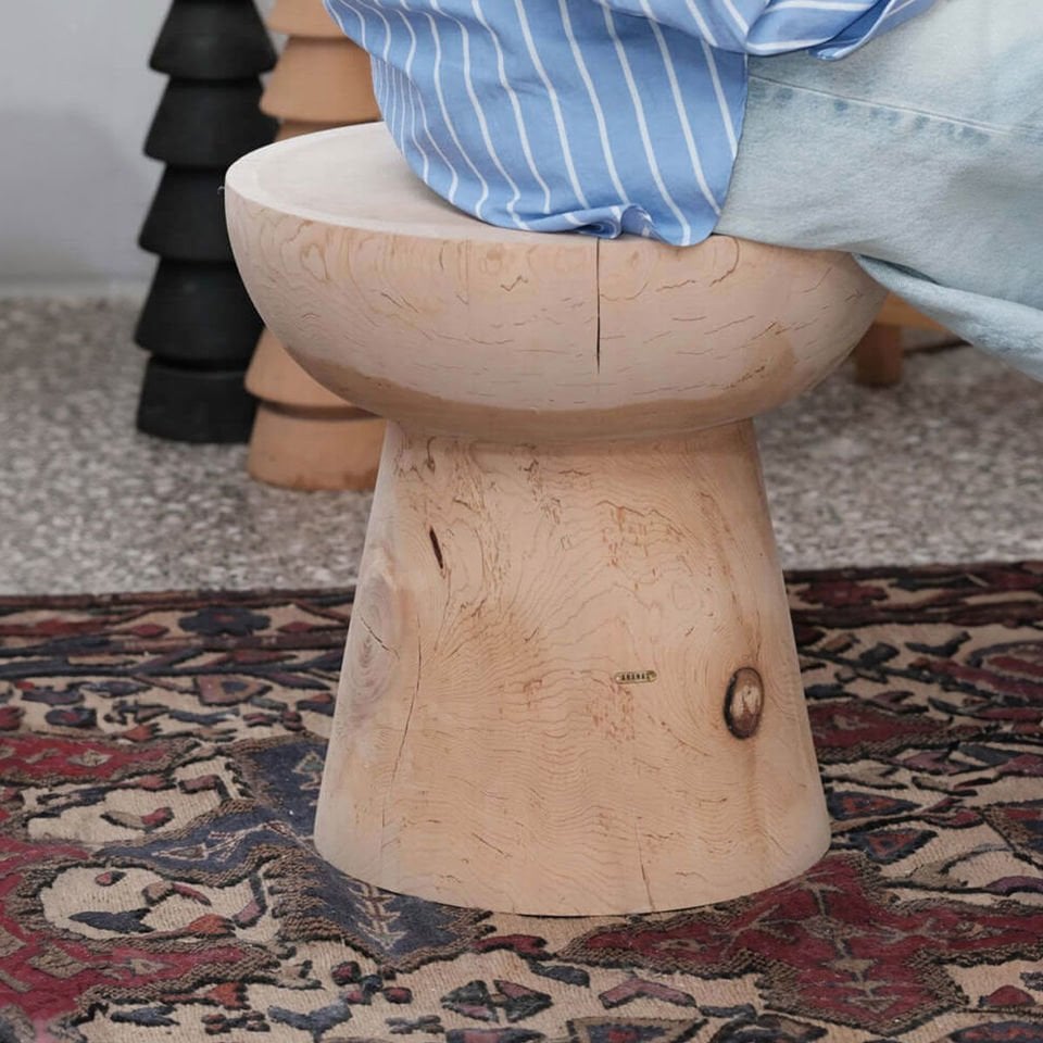 Ahşap Tabure – BUKA Raw