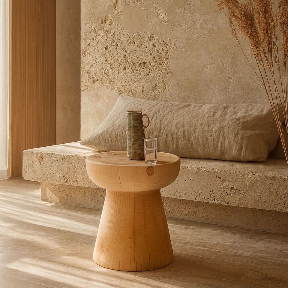 Ahşap Tabure – BUKA Raw