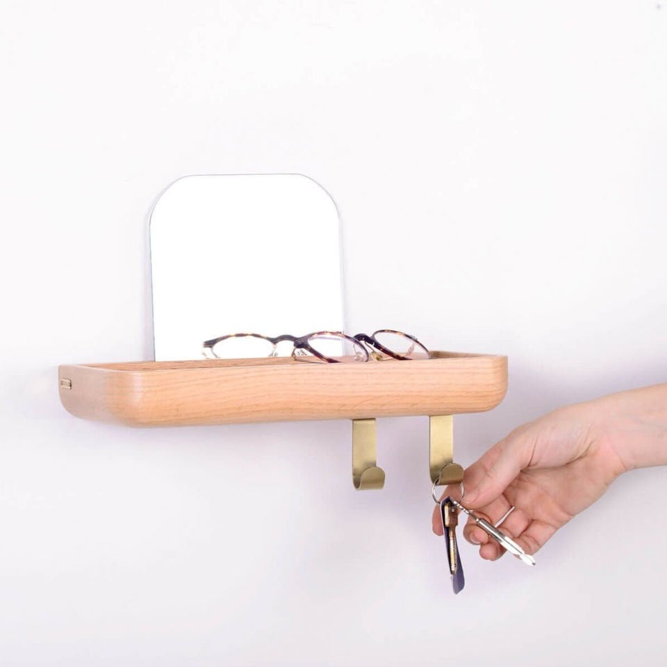 Ahşap Raf – Küçük Boy Raw