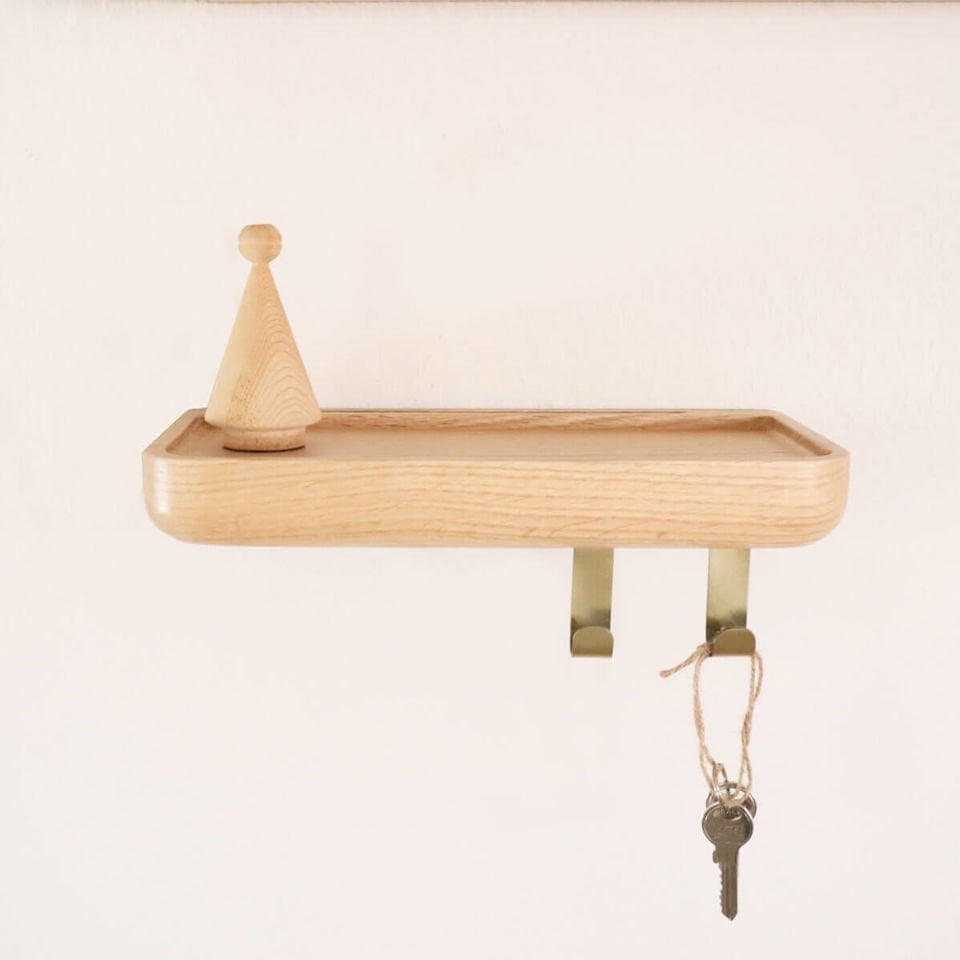 Ahşap Raf – Küçük Boy Raw