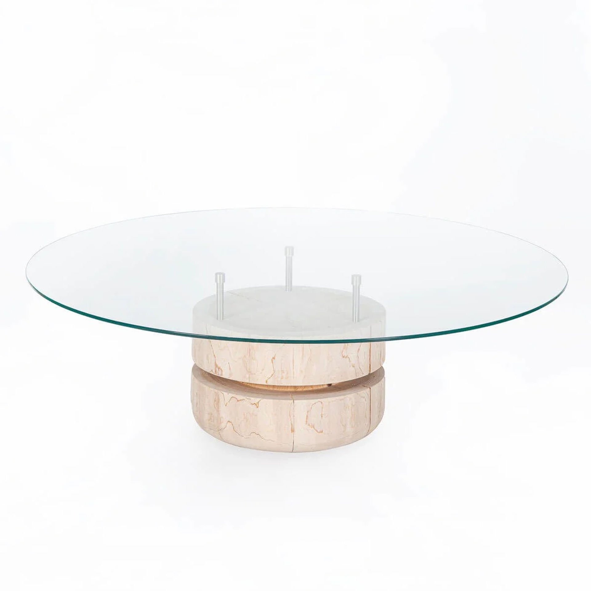 Ahşap Orta Sehpa – BOOKWORM Serisi Raw