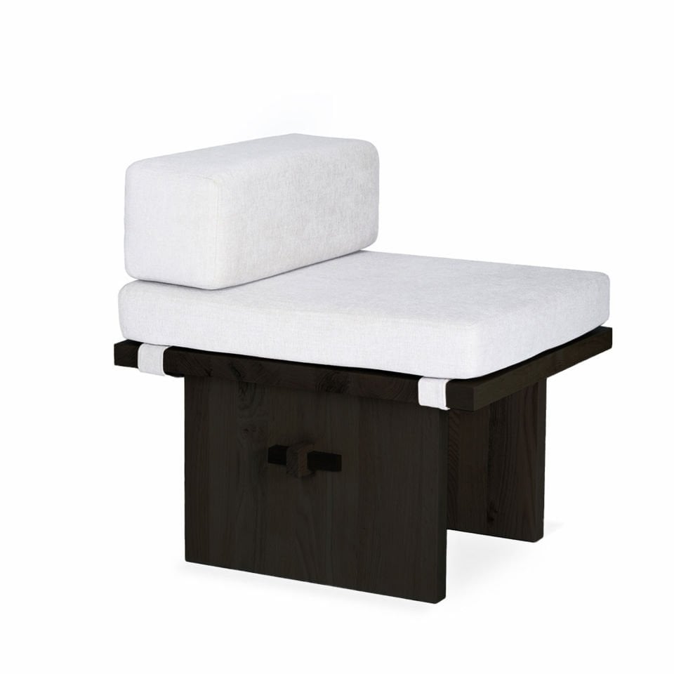 Ahşap Berjer – KAMA Serisi Dark