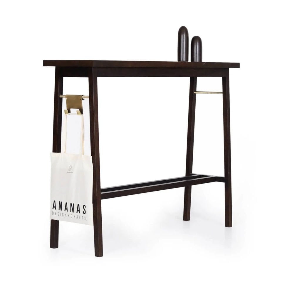 Ahşap Bar Masası – PI Serisi Dark