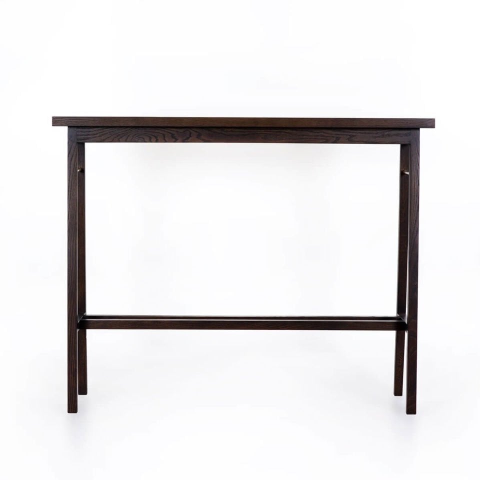 Ahşap Bar Masası – PI Serisi Dark