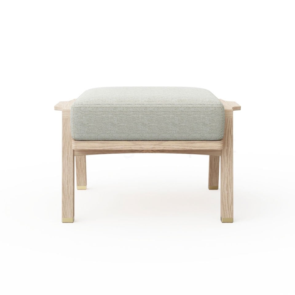 Ahşap Ayak Uzatma Pufu - AKİTA Serisi, Meşe