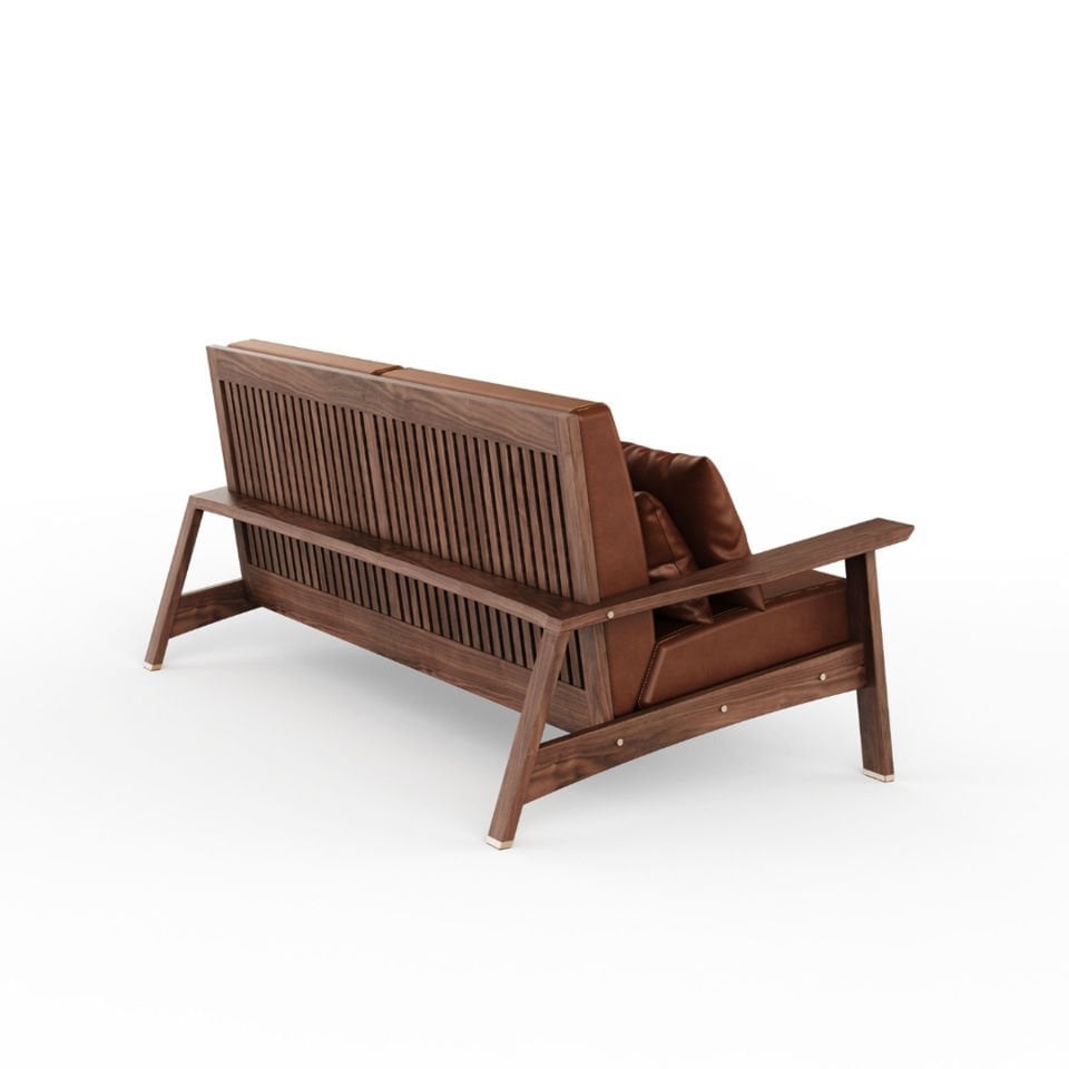 Ahşap Sedir - AKİTA Serisi, Ceviz