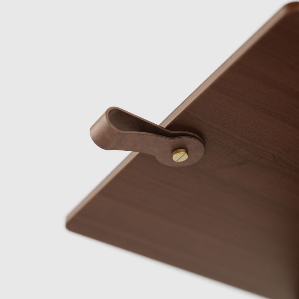 Ahşap C Sehpa - SALON TRIO, Ceviz