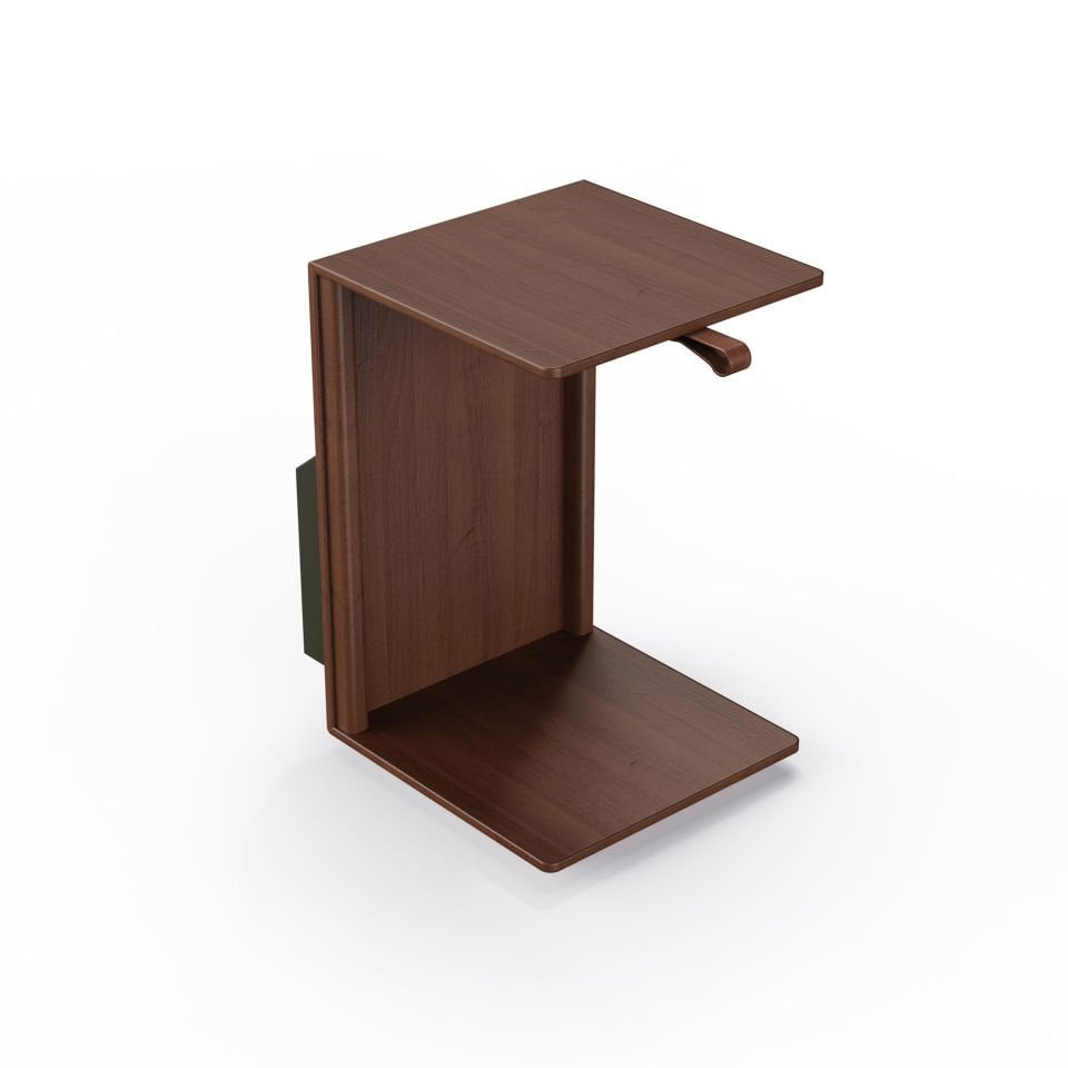 Ahşap C Sehpa - SALON TRIO, Ceviz