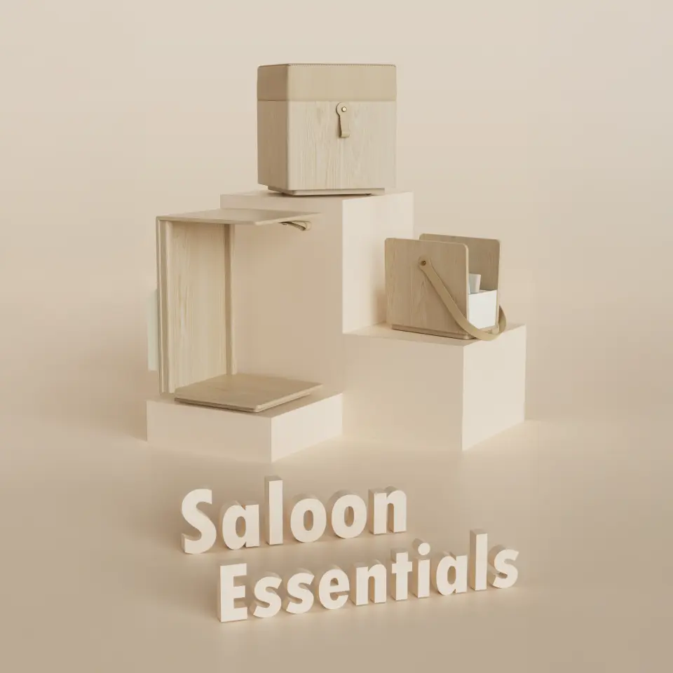 Ahşap Puf - SALON TRIO, Meşe