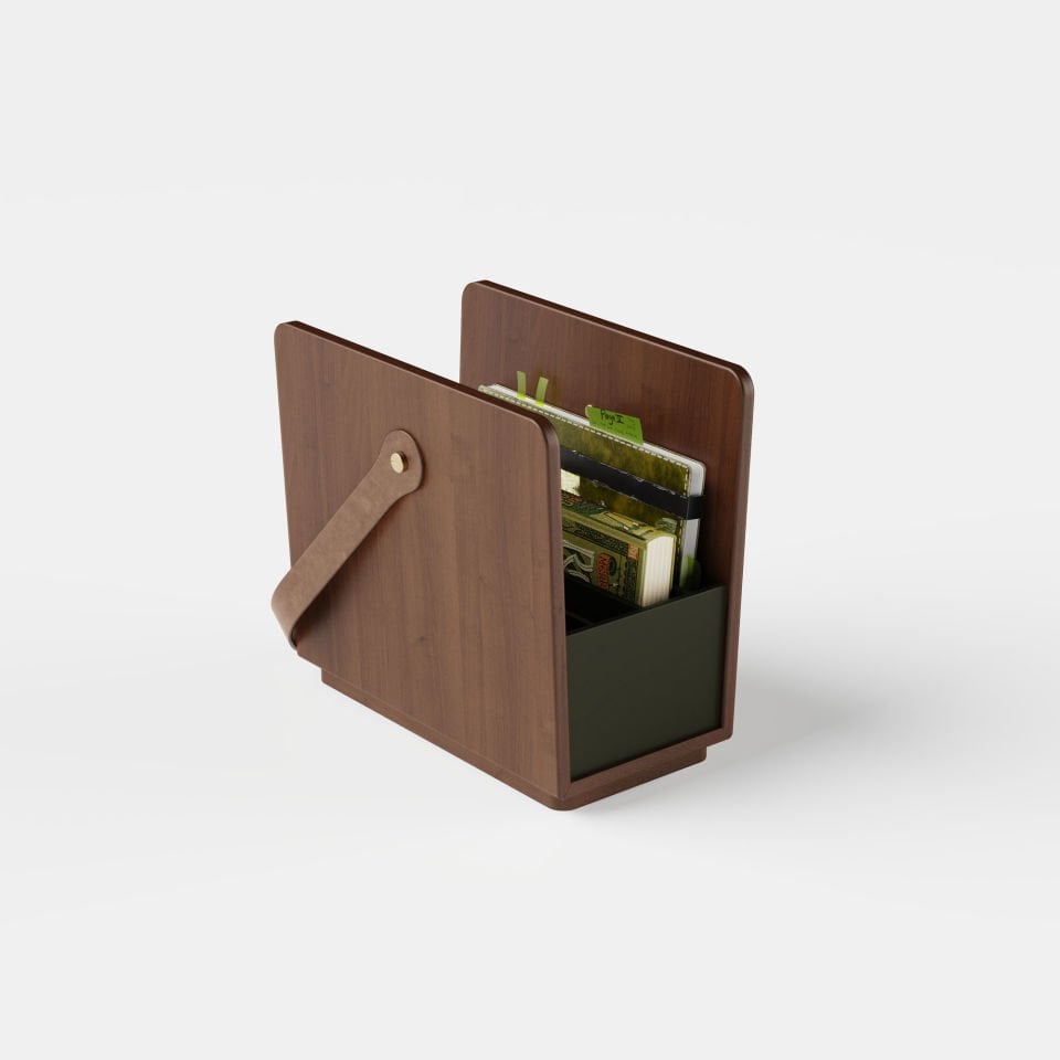 Ahşap Dergilik - SALON TRIO, Ceviz