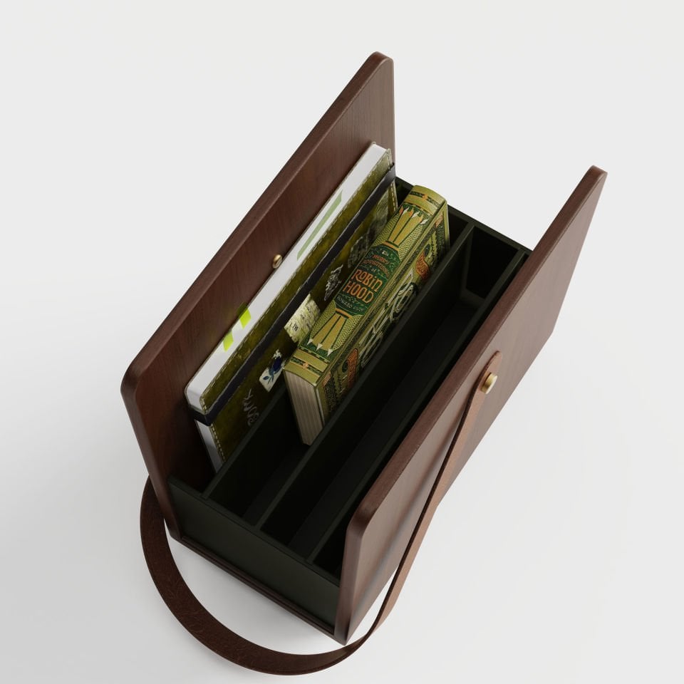 Ahşap Dergilik - SALON TRIO, Ceviz