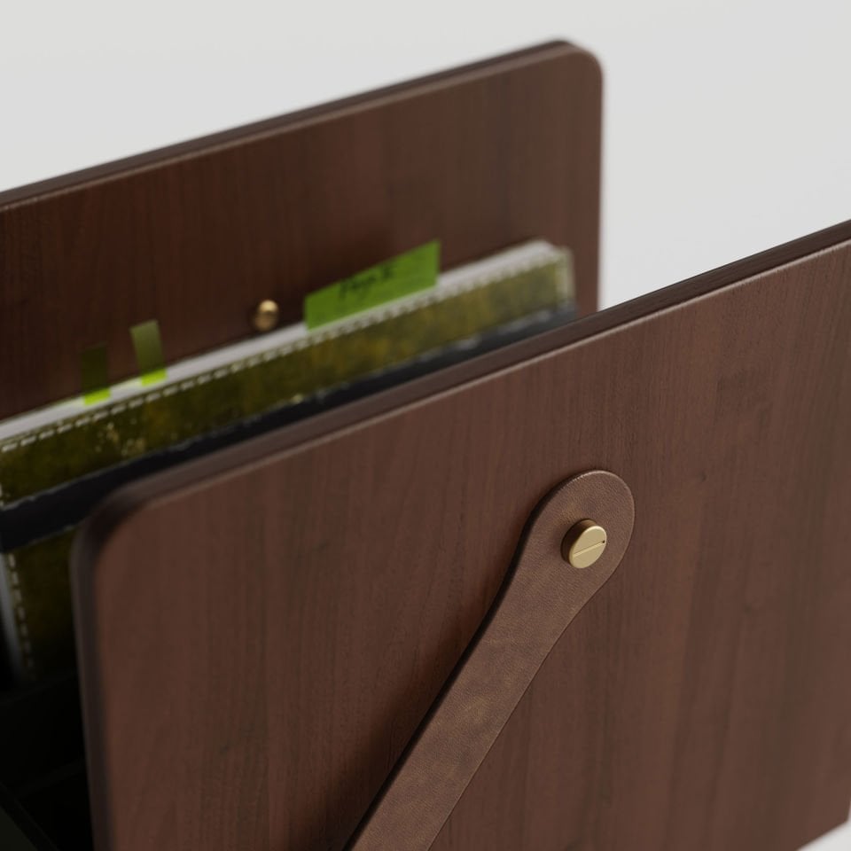 Ahşap Dergilik - SALON TRIO, Ceviz