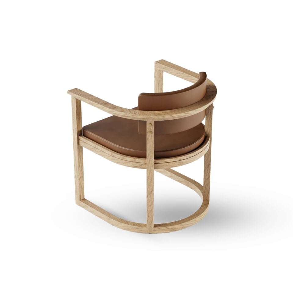 Ahşap Sandalye - DOCIA Serisi Raw