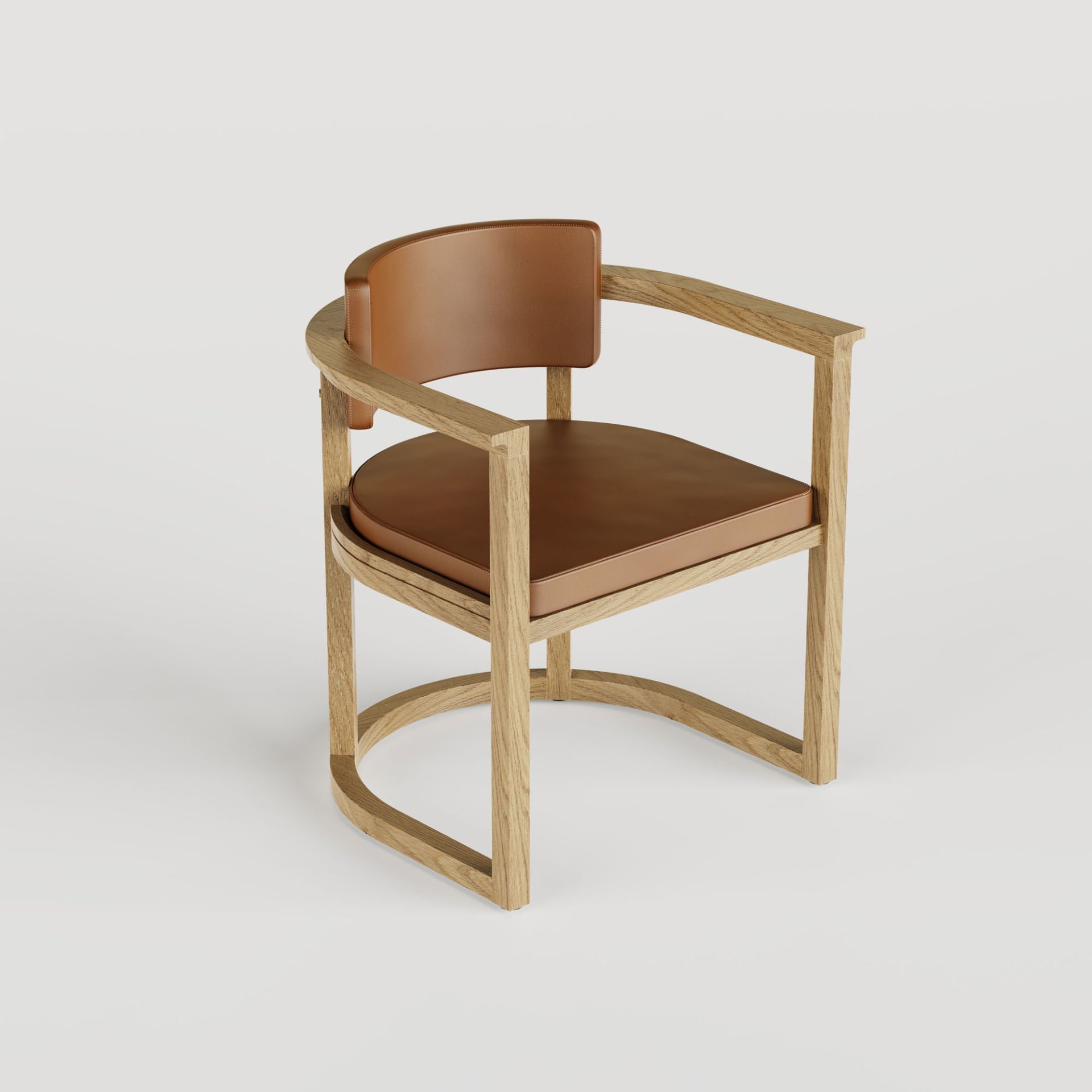 Ahşap Sandalye - DOCIA Serisi Honey