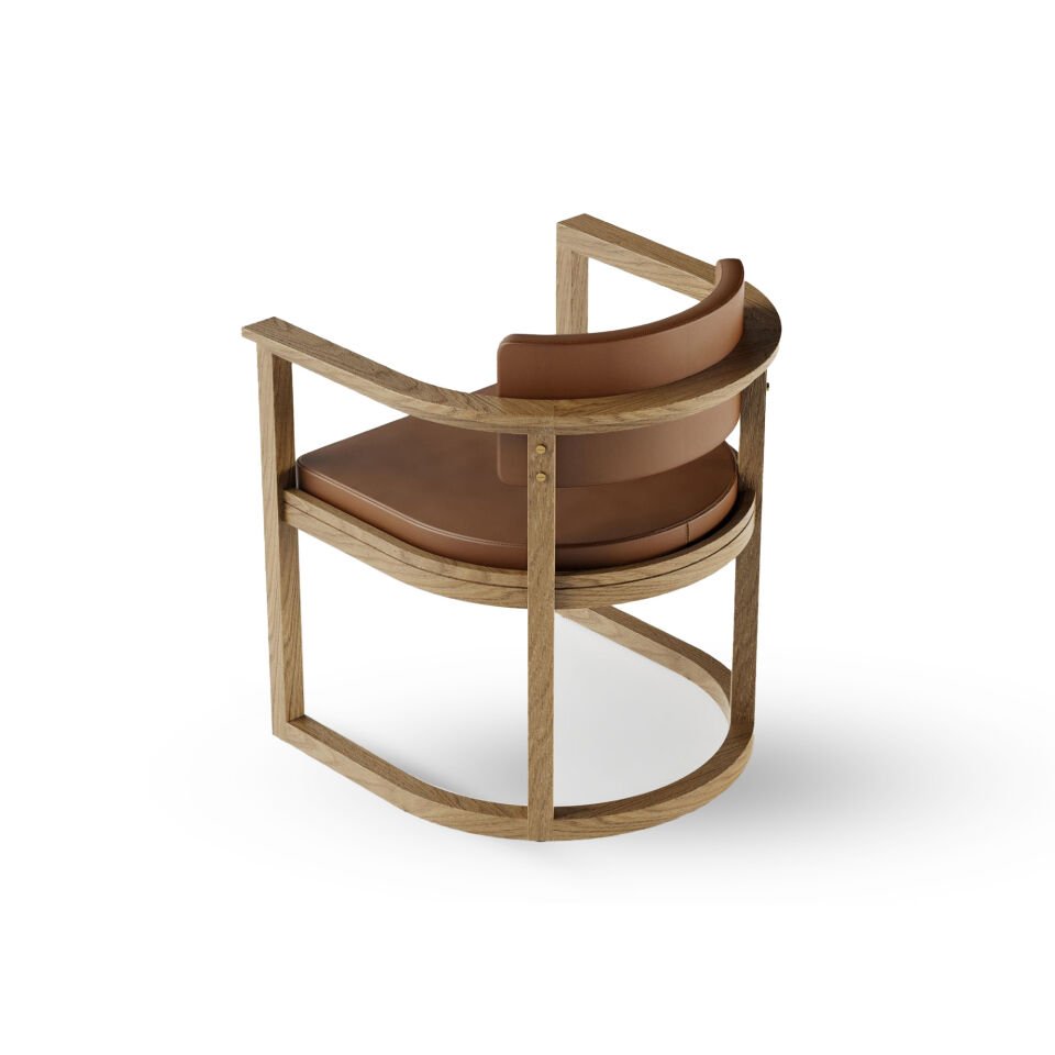 Ahşap Sandalye - DOCIA Serisi Honey