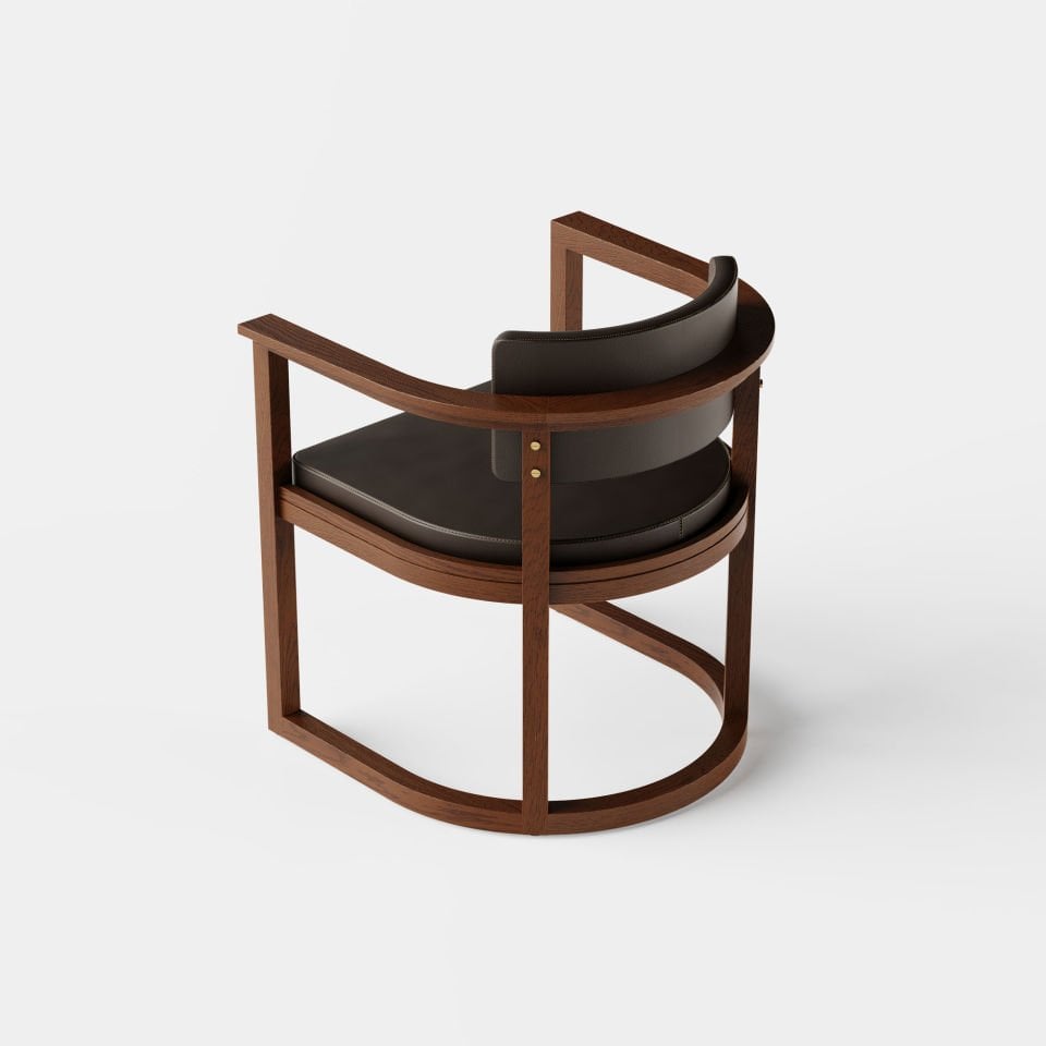 Ahşap Sandalye - DOCIA Serisi Forest