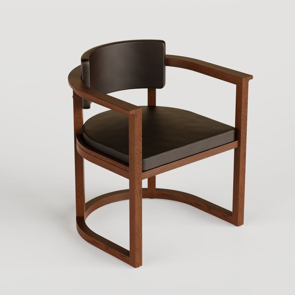 Ahşap Sandalye - DOCIA Serisi Forest