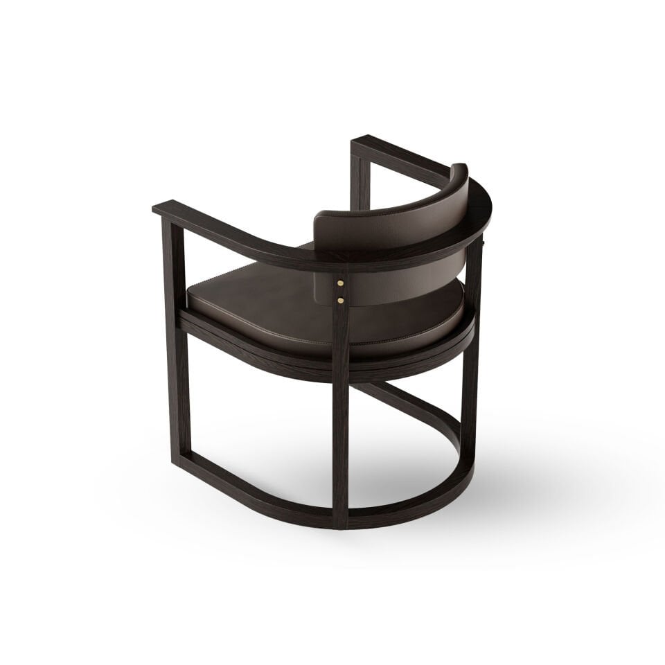 Ahşap Sandalye - DOCIA Serisi Black