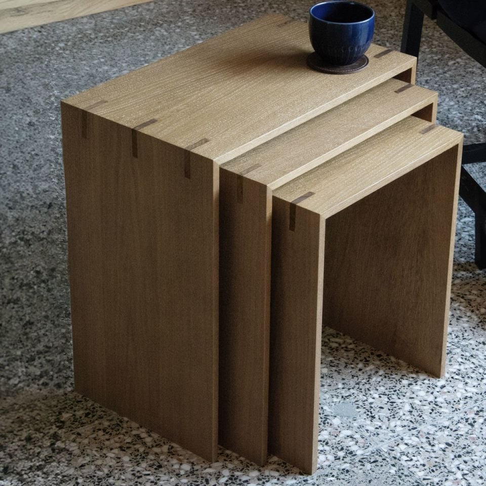 Ahşap Zigon - KIRLANGIÇ Serisi, Meşe Kahverengi