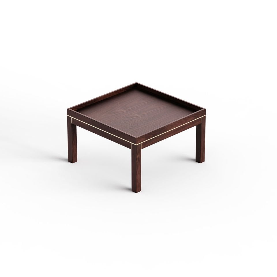 Ahşap Orta Sehpa - EDGE Serisi, Ceviz