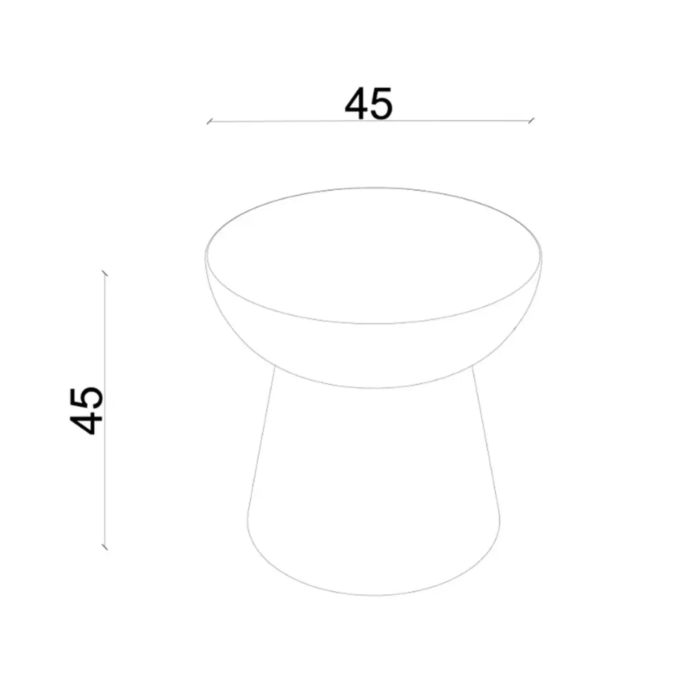 Deri Döşemeli Ahşap Tabure - BUKA Serisi