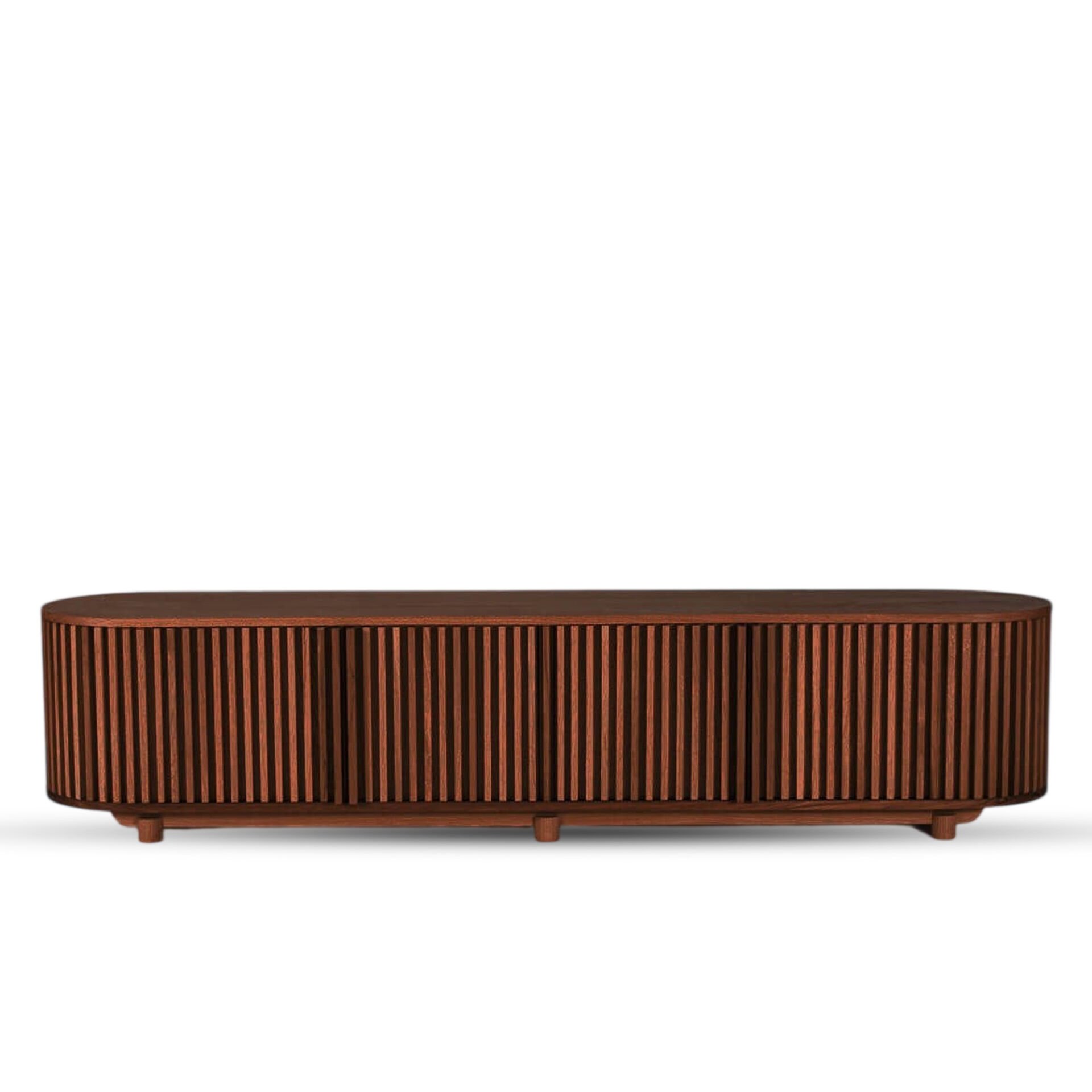 Solid Oak TV Unit - DOCIA Series Forest