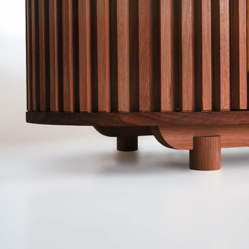 Masif Ahşap TV Ünitesi - DOCIA Serisi Forest