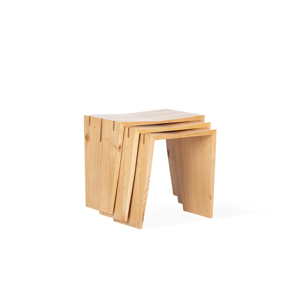 Ahşap Tabure - BRIDGE Serisi Honey