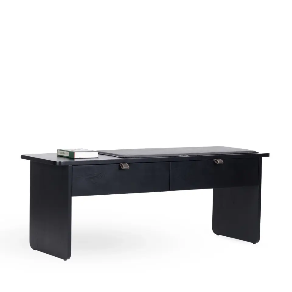 Solid Oak Drawer Stool – HOL Series Dark