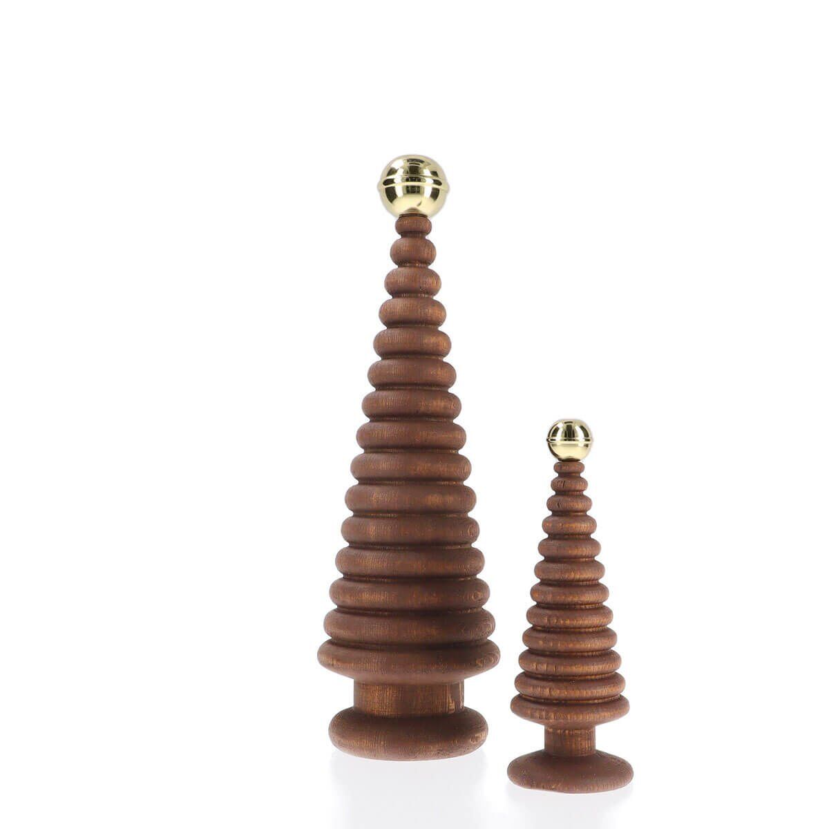 CEDAR Metal Başlıklı İkili Yılbaşı Ağacı Seti Forest - Pirinç Başlık