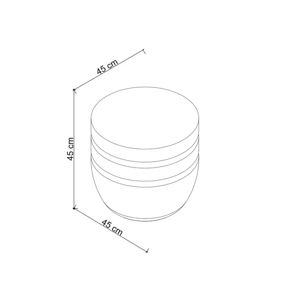 Ahşap Tabure – BOOKWORM Raw - Döşemesiz