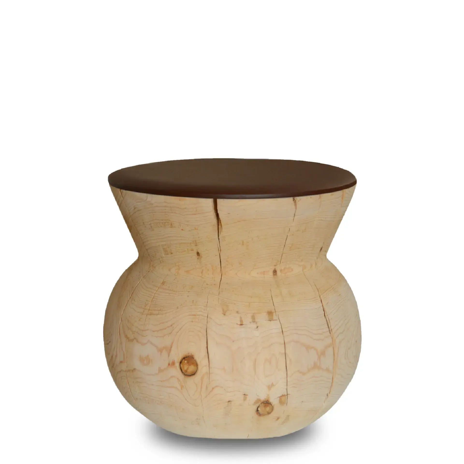 Ahşap Tabure – ORIENT Serisi Raw - Döşemeli