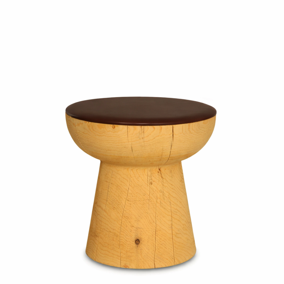 Ahşap Tabure – BUKA Honey - Döşemeli