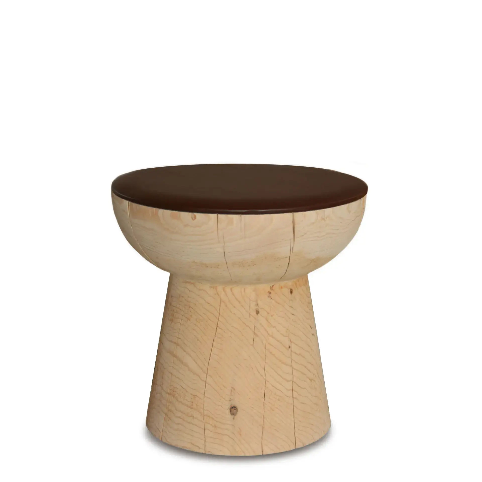 Ahşap Tabure – BUKA Raw - Döşemeli