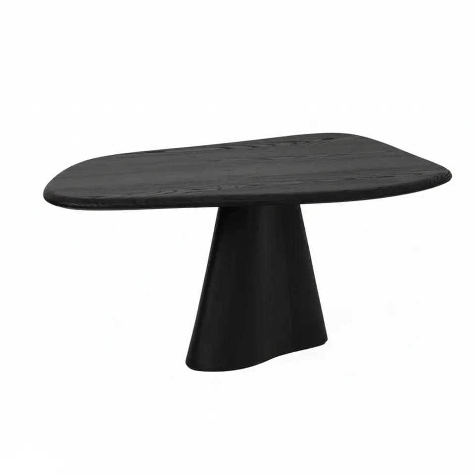 Masif Ahşap Orta Sehpa  – LAGOON Serisi Grande Dark