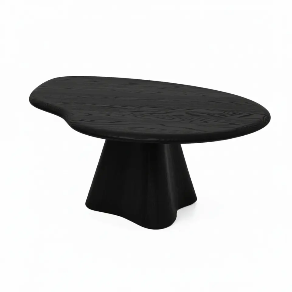 Ahşap Orta Sehpa - LAGOON Serisi Tall Dark