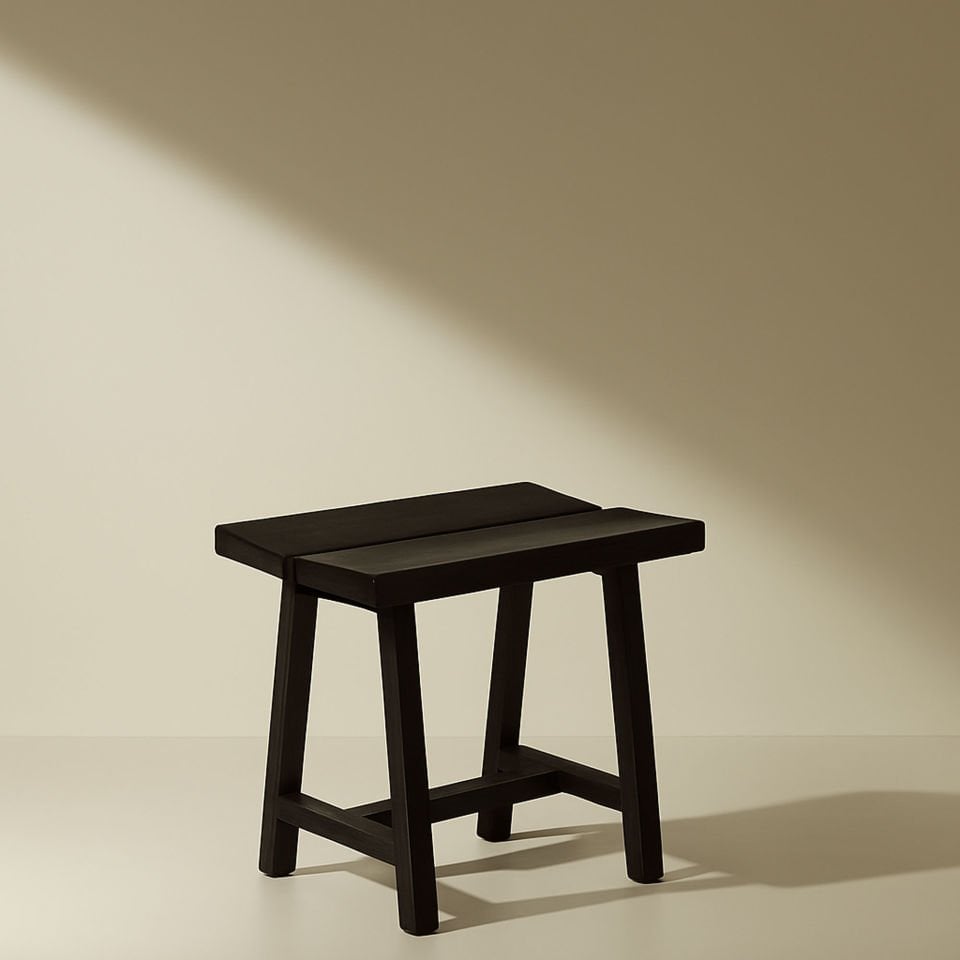 Masif Meşe Tabure – PI Serisi Dark