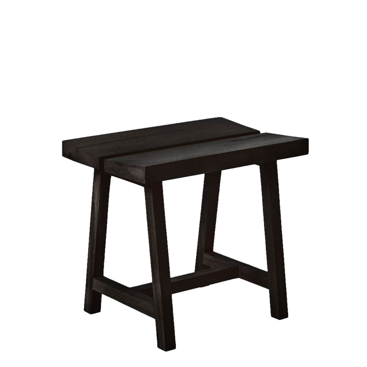 Solid Oak Stool – PI Series Dark